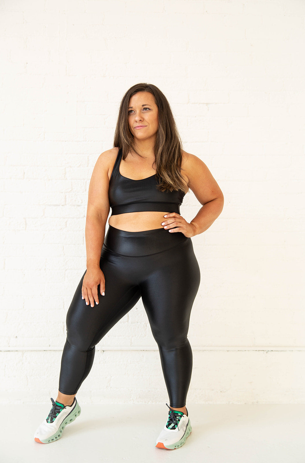 Tuxedo Black 23" PETITE Legging
