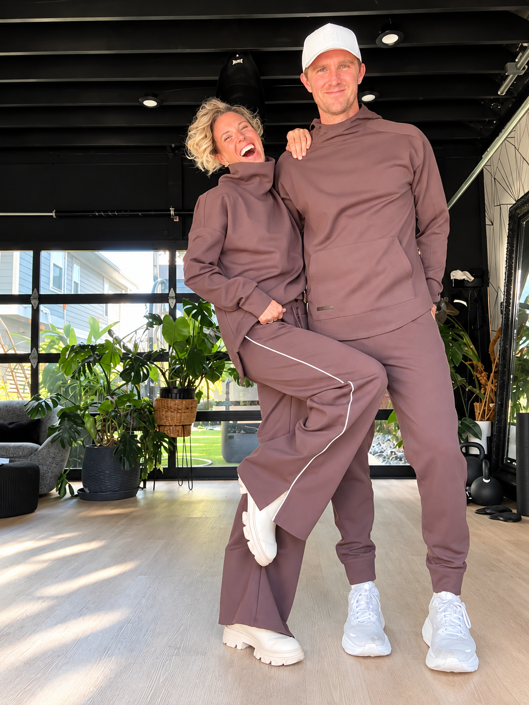 Spacer Wide Leg Pant Espresso