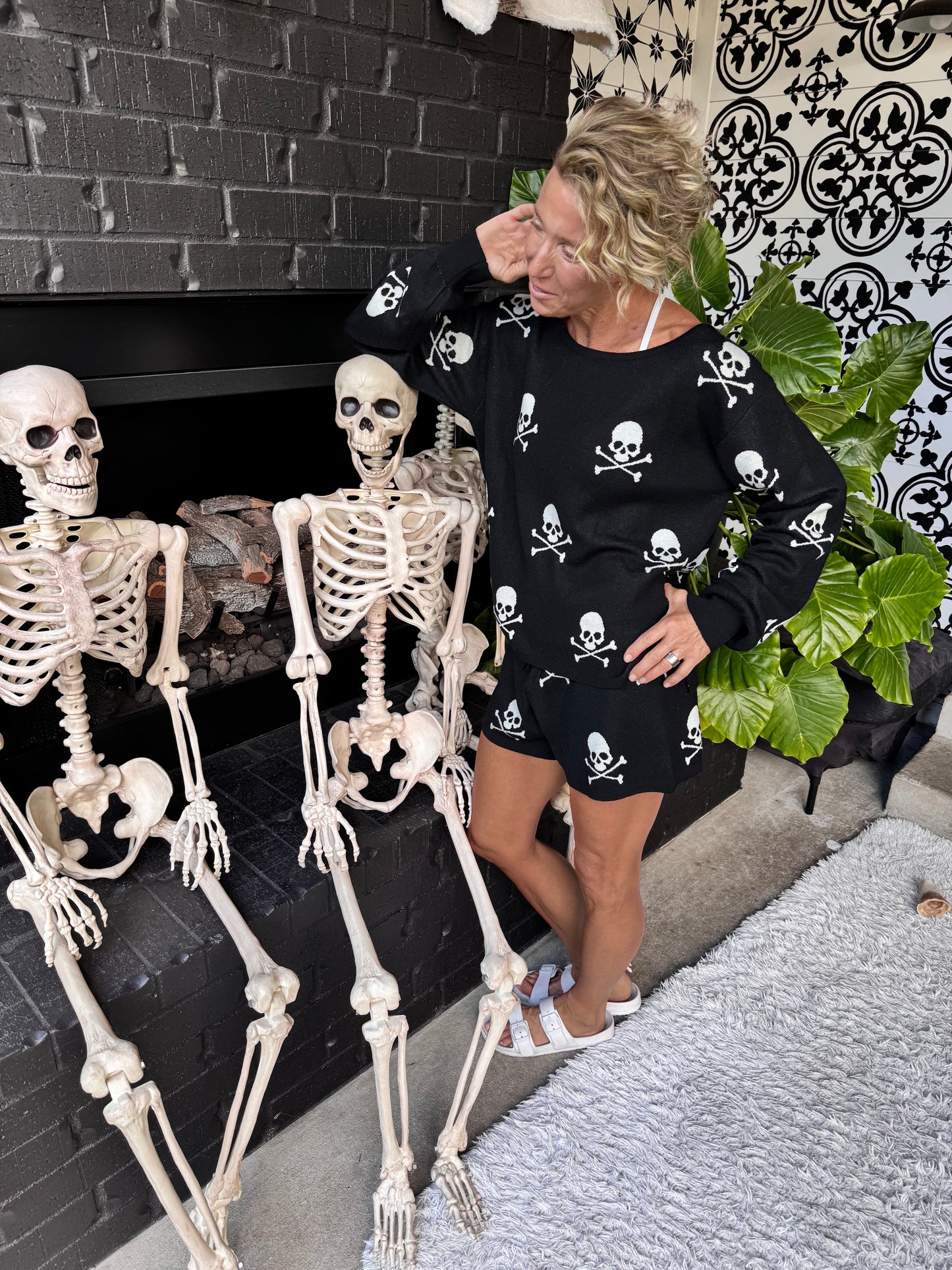 Sweater Short Skulls PREORDER