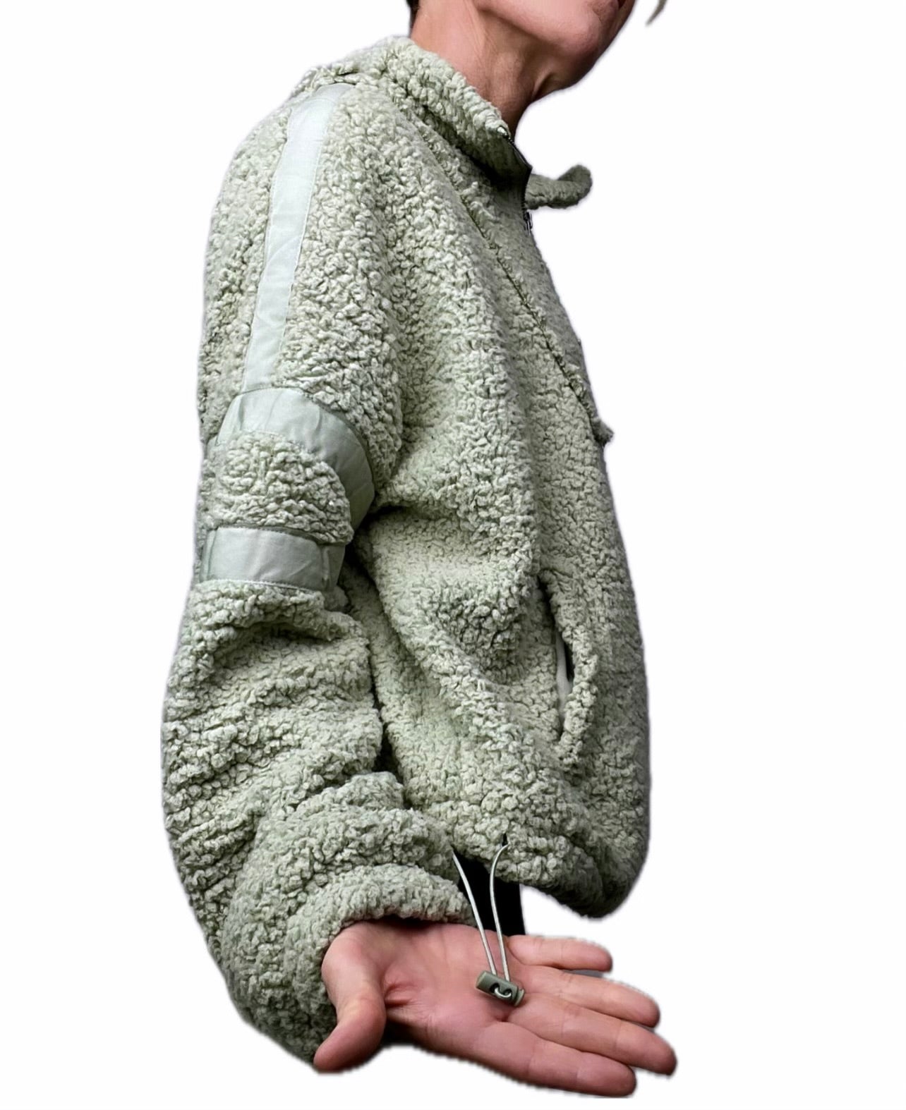 Sage Half Zip Sherpa