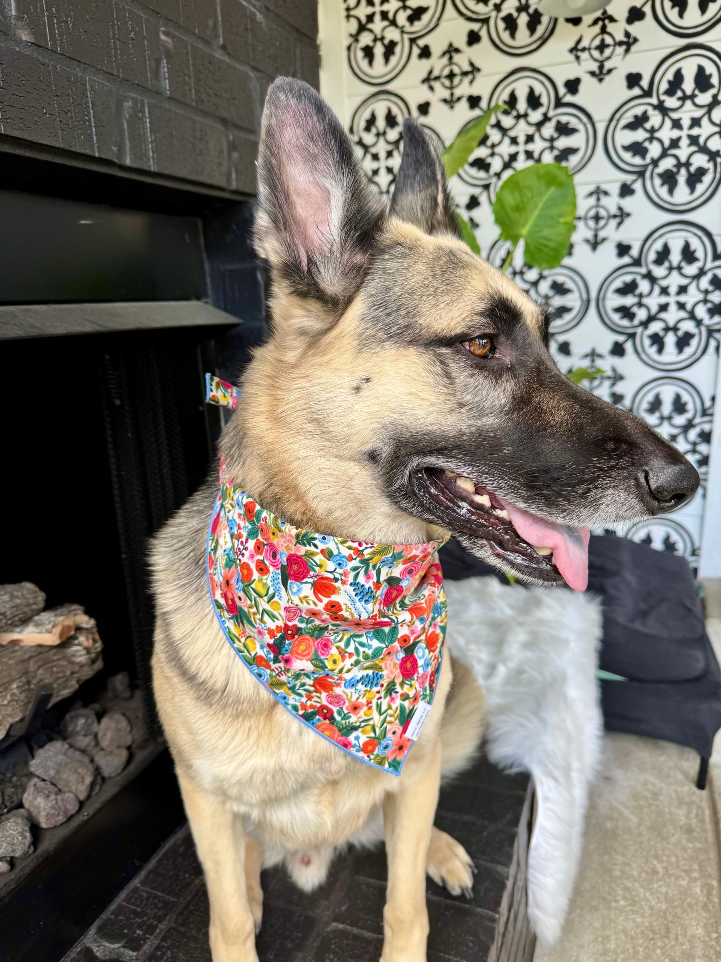 Spring Garden Dog Bandana
