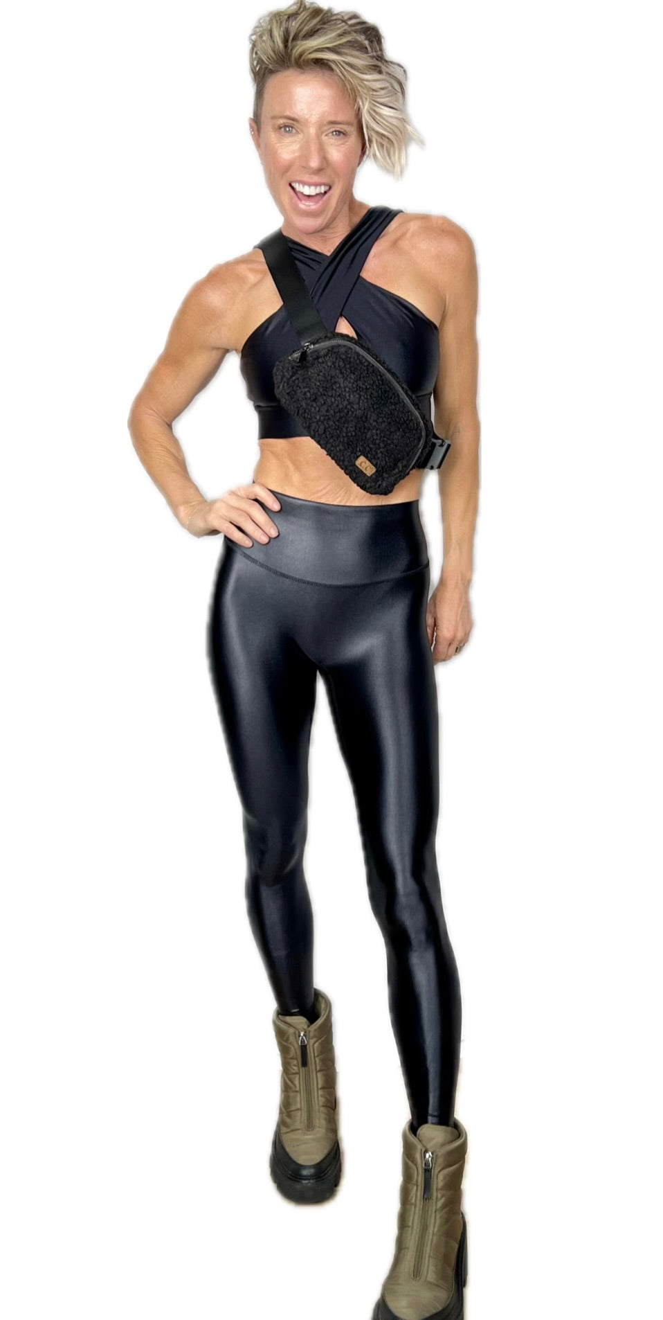 Sherpa Fanny Pack - Black