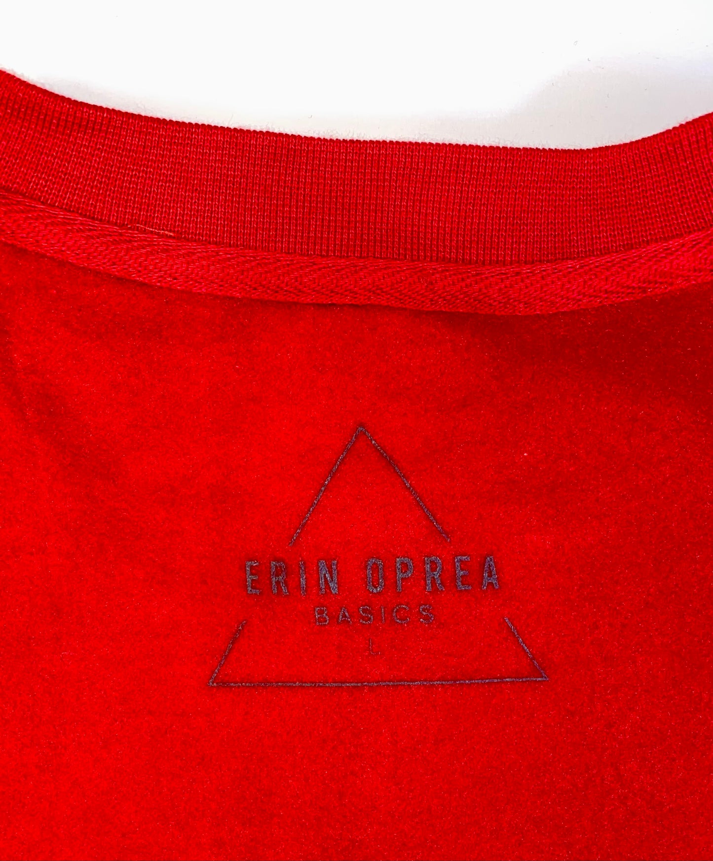 Splatter Heart Sweatshirt Red