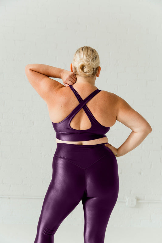 Frosty Plum Bra