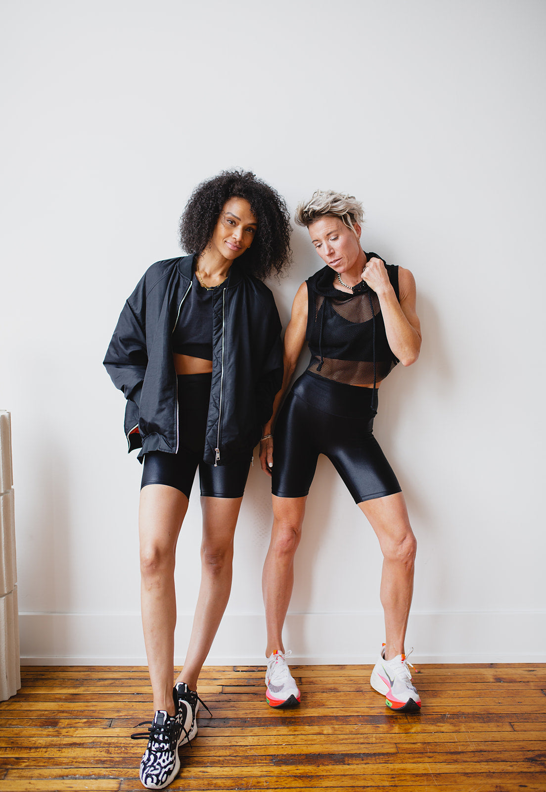 Tuxedo Black Biker Short