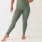 Dark Sage Rib Legging