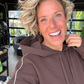Spacer Crop Hoodie Espresso