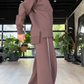 Spacer Funnel Neck Tunic Espresso