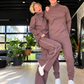 Spacer Funnel Neck Tunic Espresso