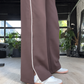 Spacer Wide Leg Pant Espresso