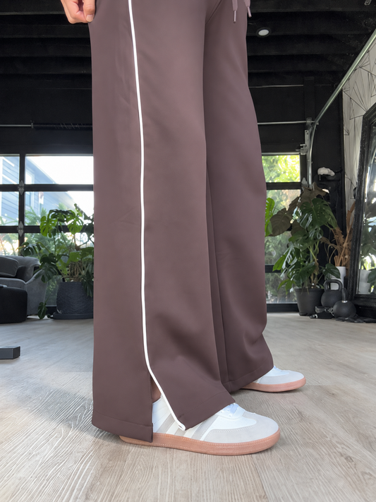 Spacer Wide Leg Pant Espresso