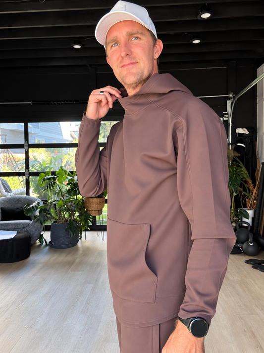 Men’s Spacer Hoodie Espresso