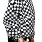 Black & White Checker Teddy Jacket