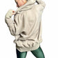 Tan Premium Terry Oversized Hoodie