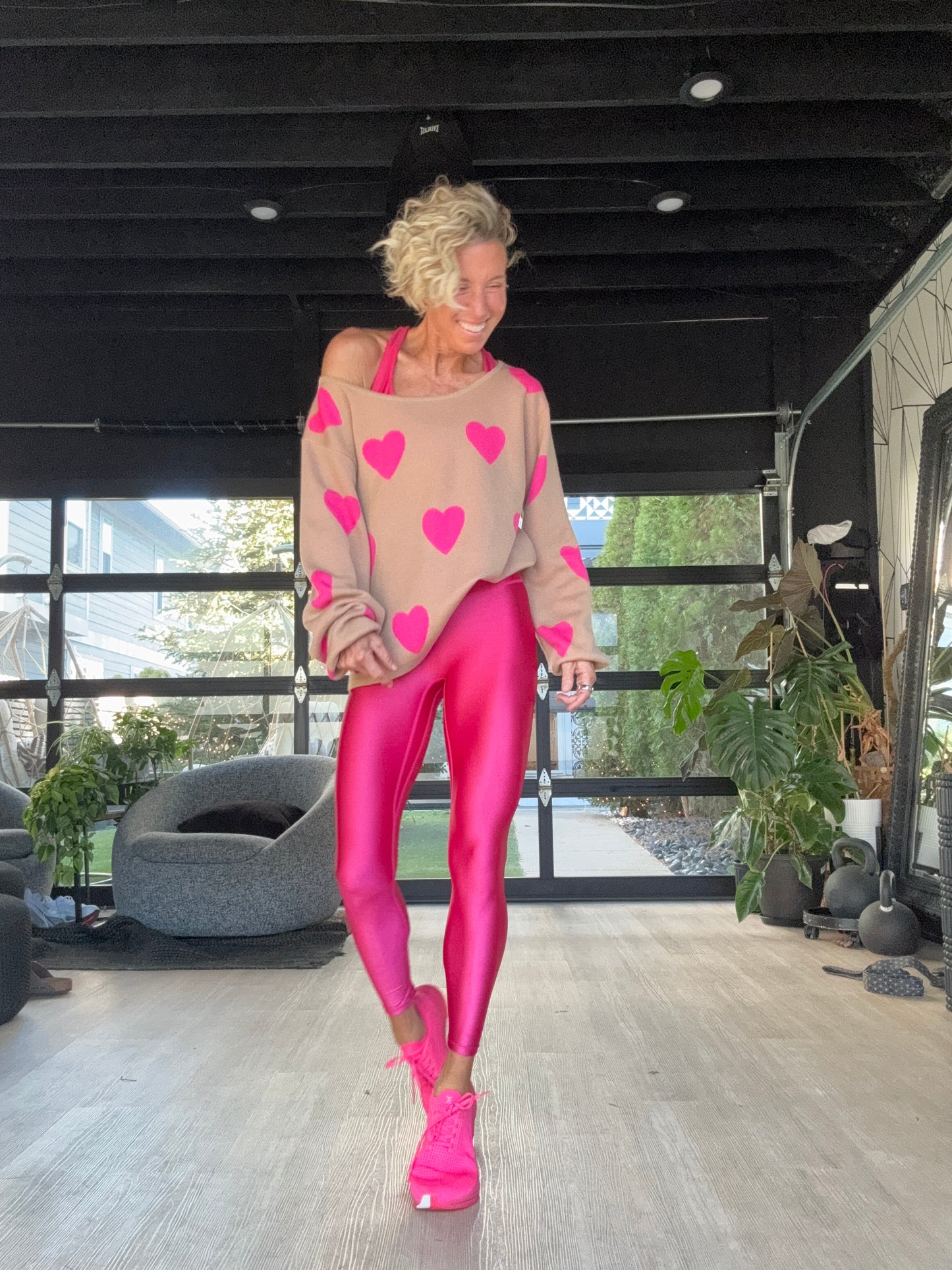 Sweater Long Sleeve Hearts