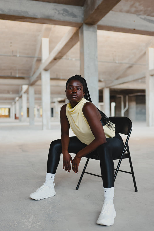 Sunshine French Terry Cowl Tank