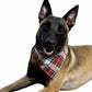 Regal Plaid Dog Bandana