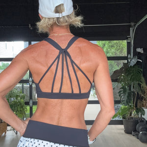 Every Day Strappy Bra - Black
