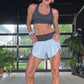 Mid Rise Run Short - Polka Dot