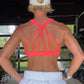 Every Day Strappy Bra - Coral Punch