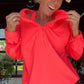 Lightweight Pullover Jacket - Coral Punch