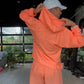 Lightweight Pullover Jacket - Neon Tangerine