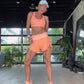 Mid Rise Run Short Neon Tangerine