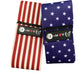 Stars & Stripes Fabric Resistance Booty Bands - Set of 2
