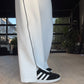 Spacer Wide Leg Pant White Stripe