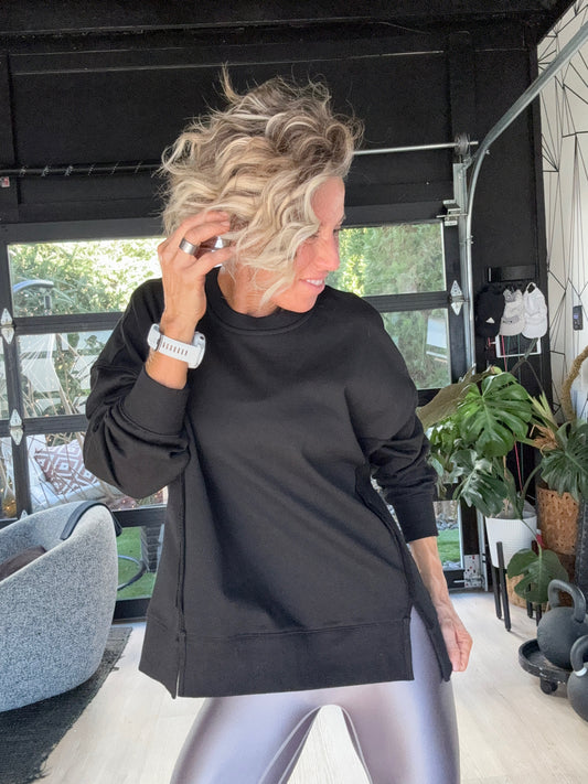 Oversized Sweatshirt Black