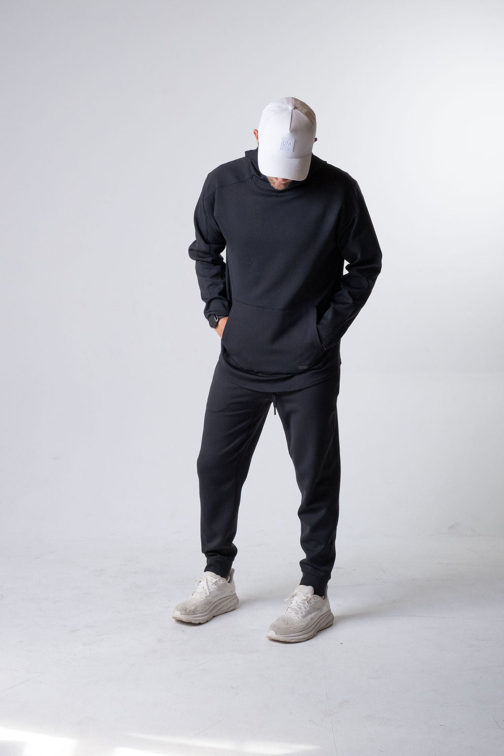 Men’s Spacer Hoodie Black