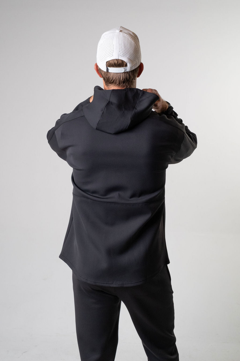 Men’s Spacer Hoodie Black