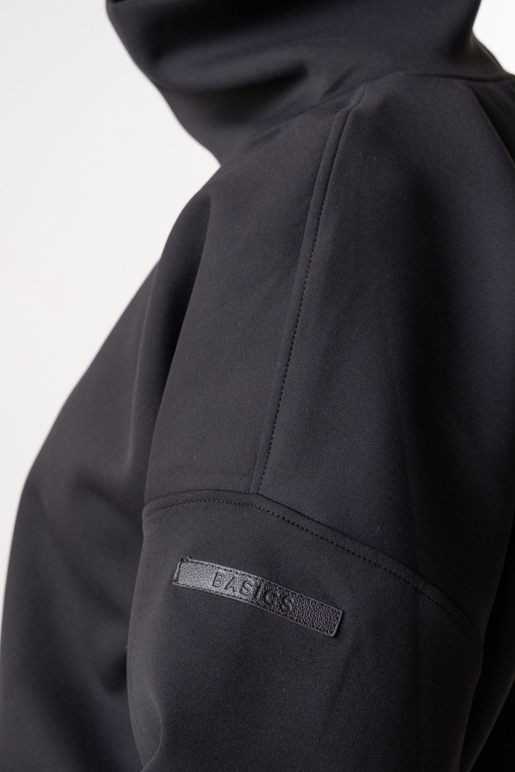 Spacer Funnel Neck Tunic Black