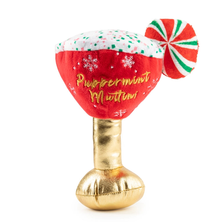 Peppermint Martini Dog Toy