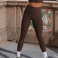 Dark Mocha Rib Legging